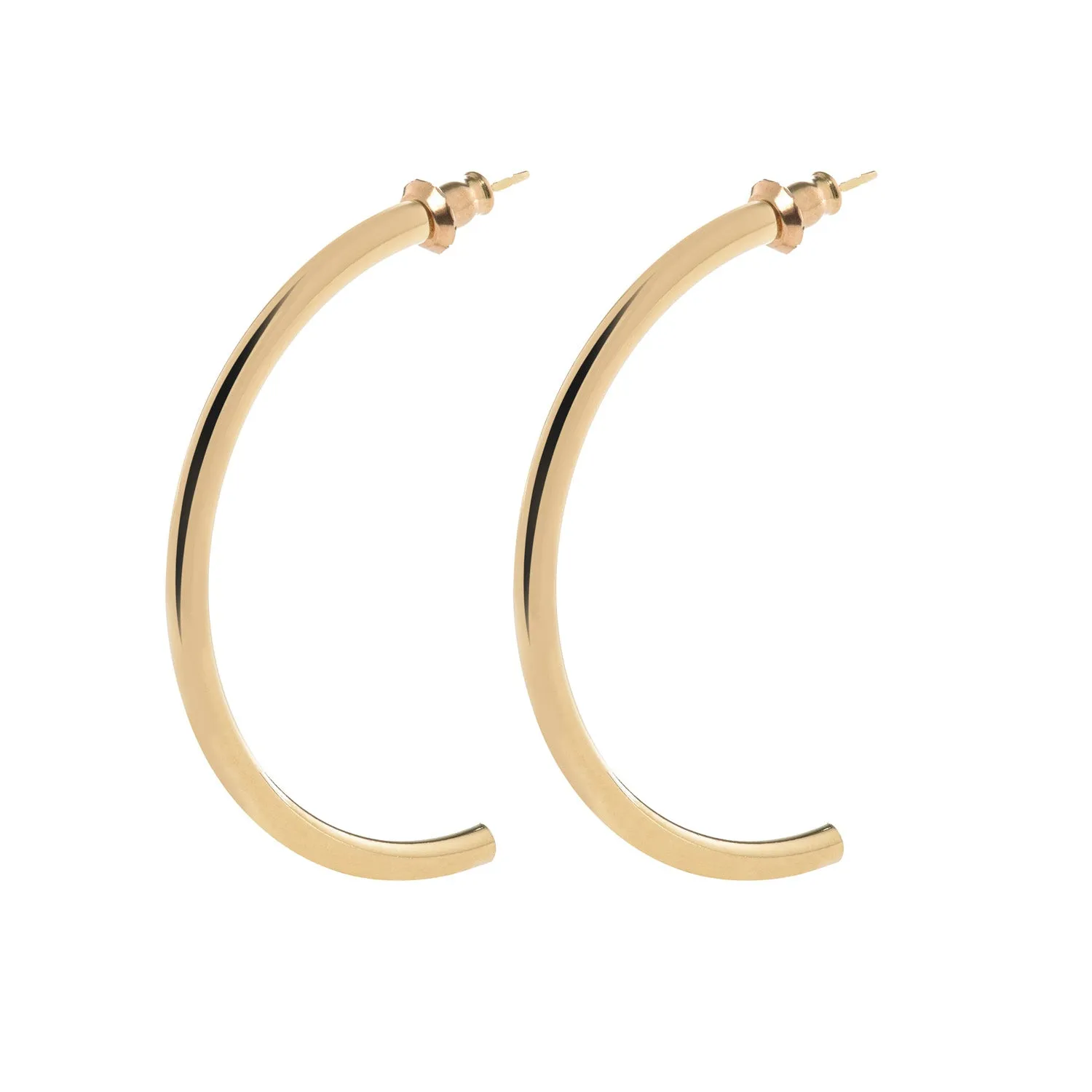 Medium 1/2 Blaire Hoops by eklexic