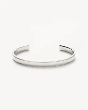 Mens Classic Cuff Bracelet | Sterling Silver