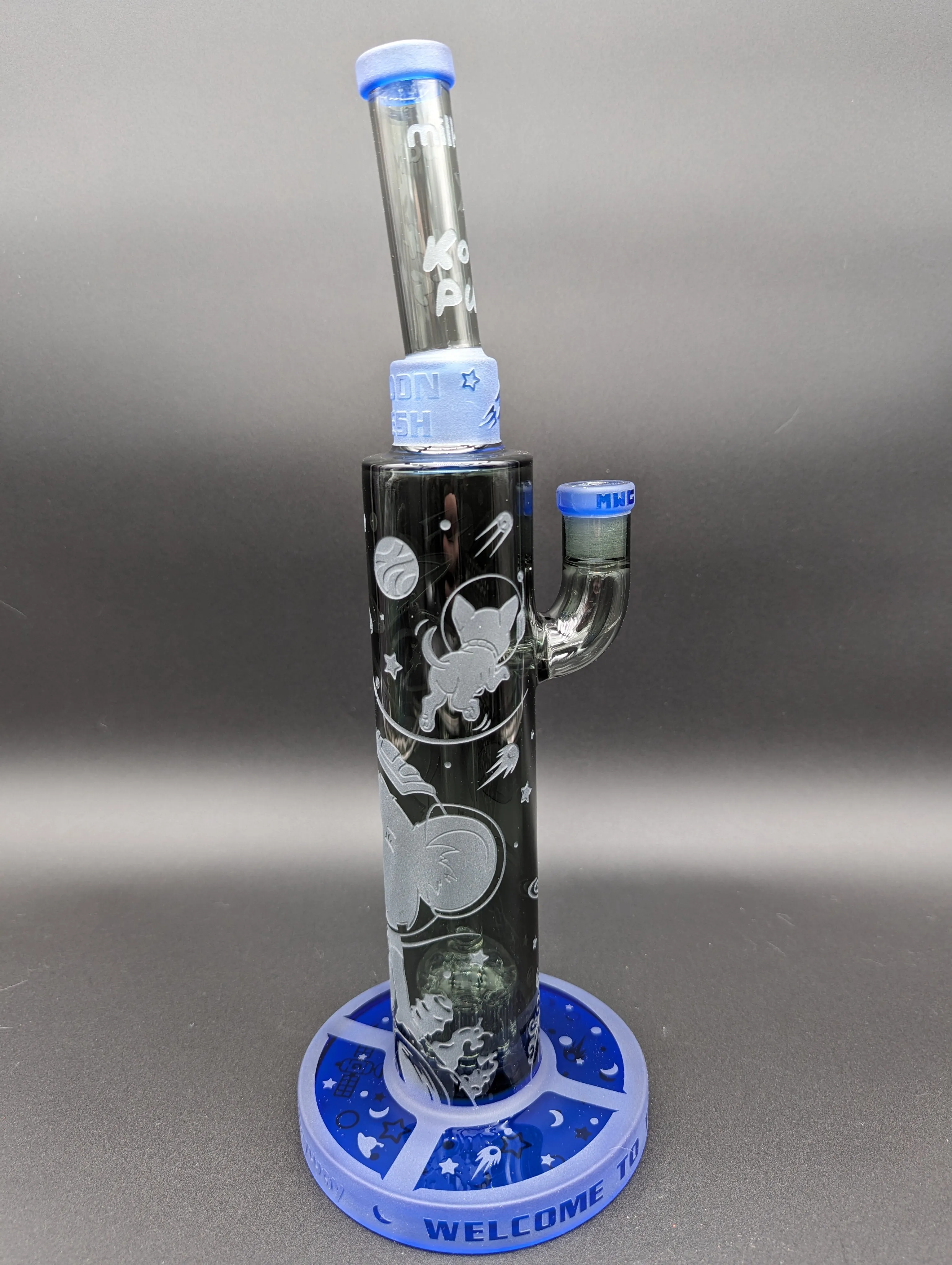 Milky Way Glass - Moon Sesh 12” Dab Rig