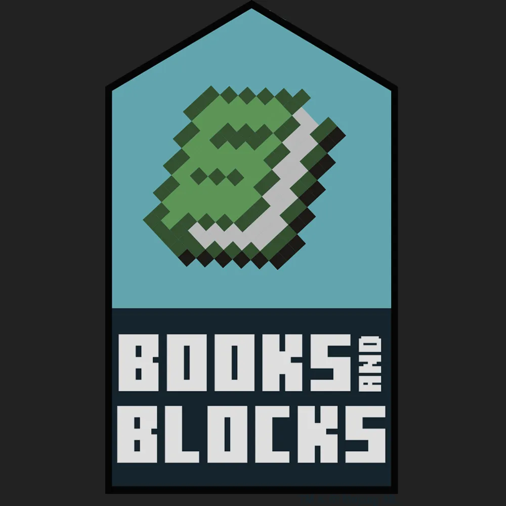 Minecraft Books and Blocks Kids Short Sleeve T-Shirt