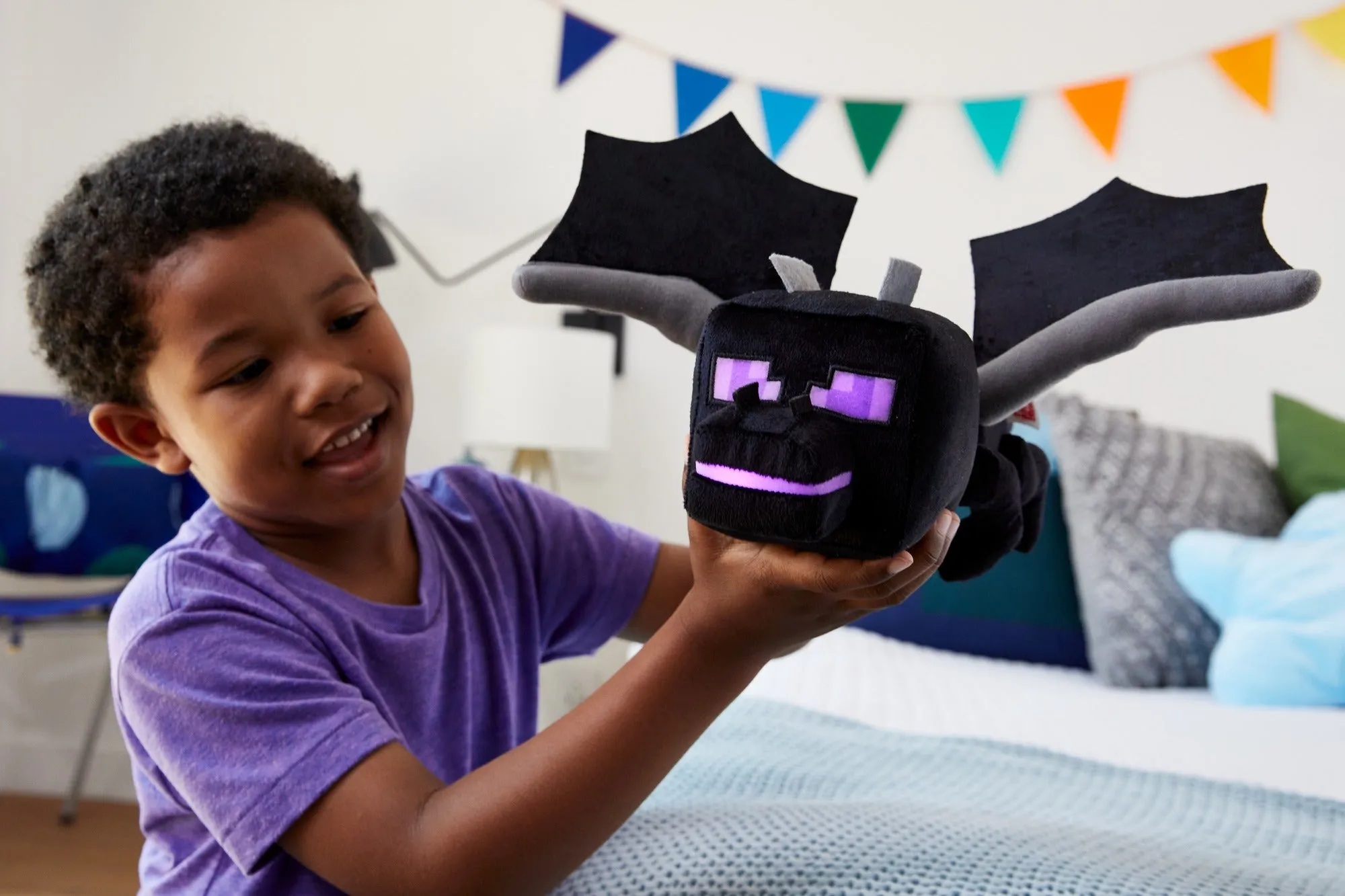 Minecraft Ender Dragon Feature Plush with Lights & Sound