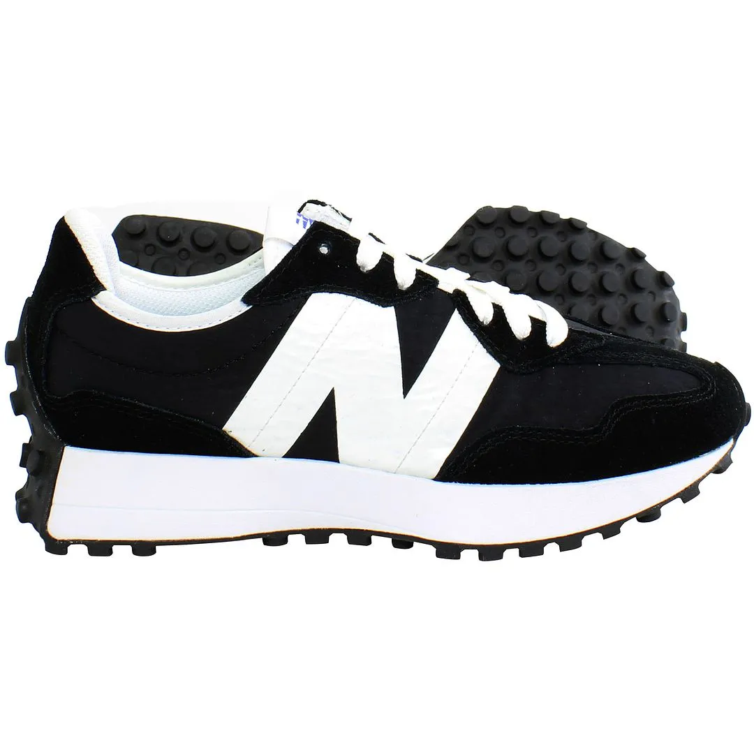 New Balance 327 Mens Black Trainers