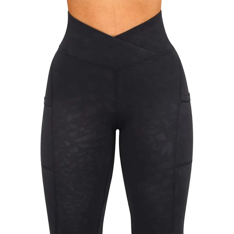 Olivia Crossover Workout Leggings