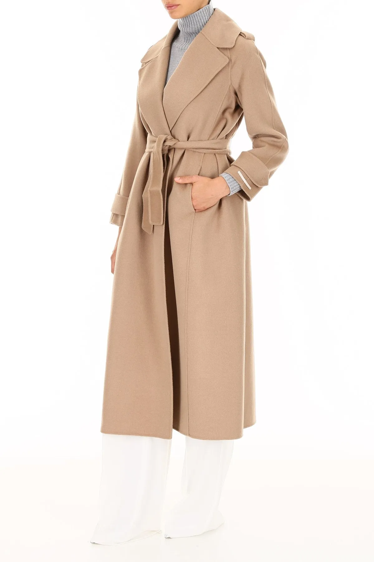 'S Max Mara Long Wrap Coat