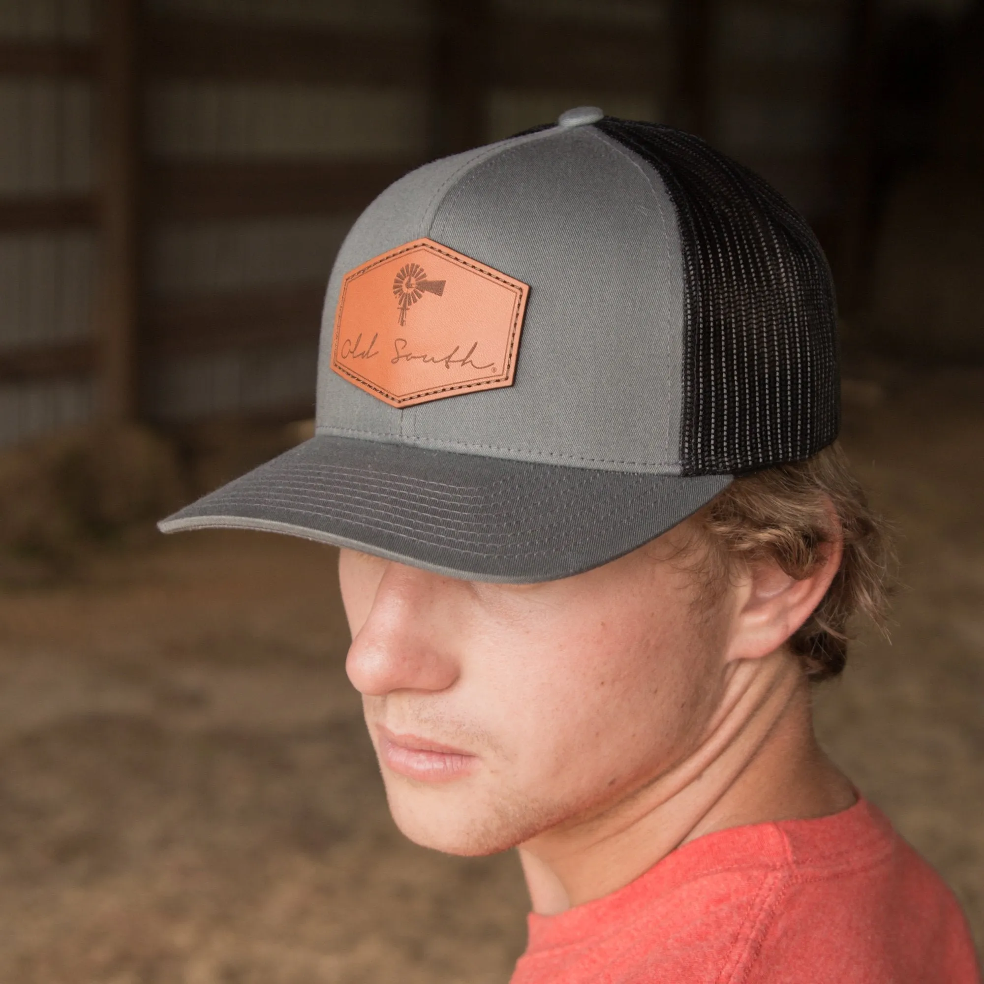 Signature Leather Patch - Trucker Hat