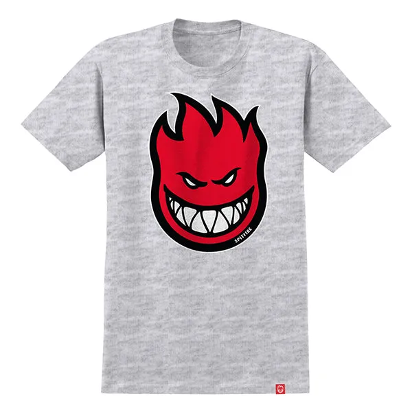 SPITFIRE BIGHEAD FILL TEE ASH/RED/BLACK/WHITE