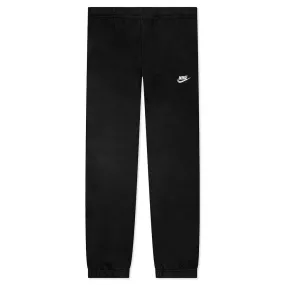 Sportswear Club Fleece Trousers - Black/White