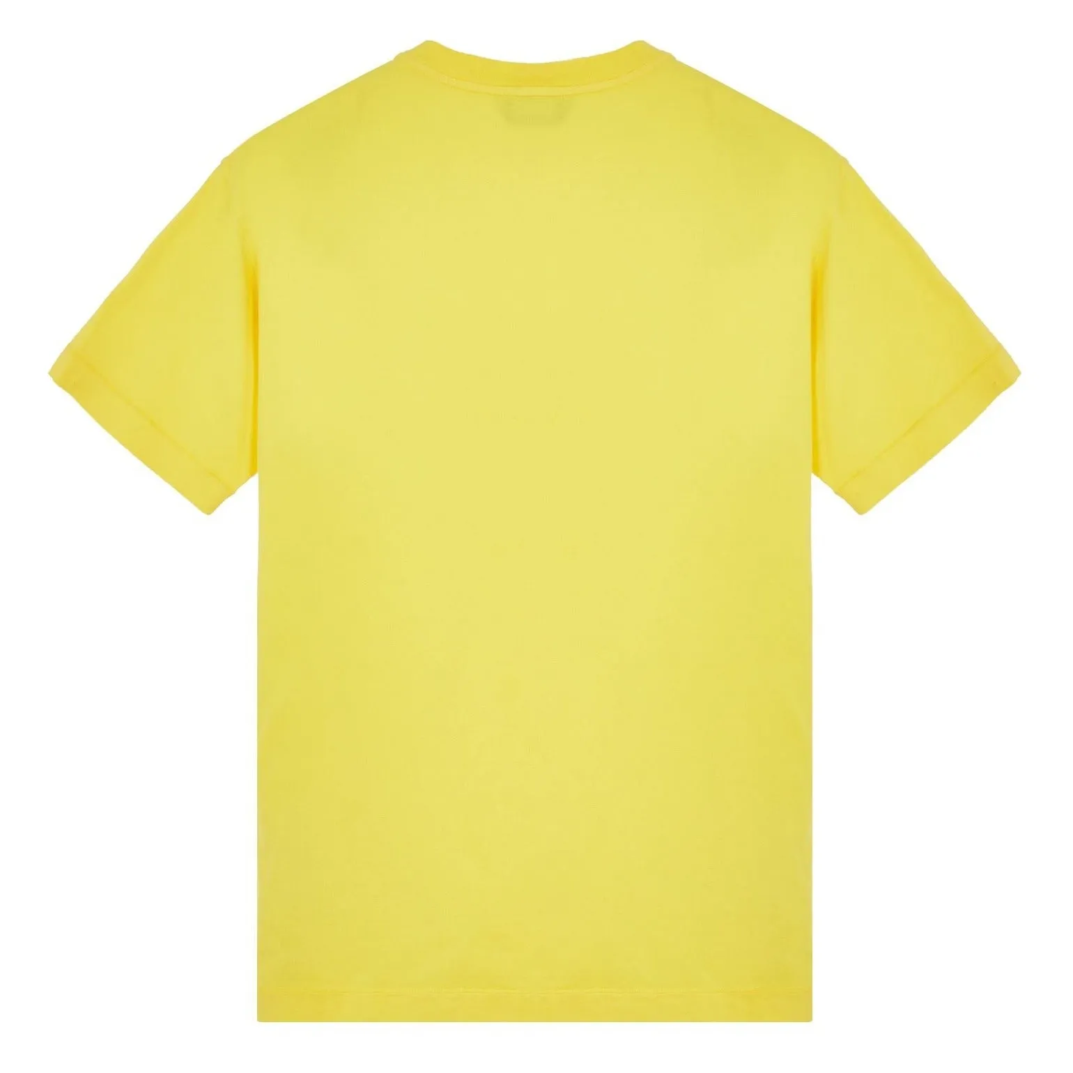 Stone Island Patch Logo T-Shirt Yellow