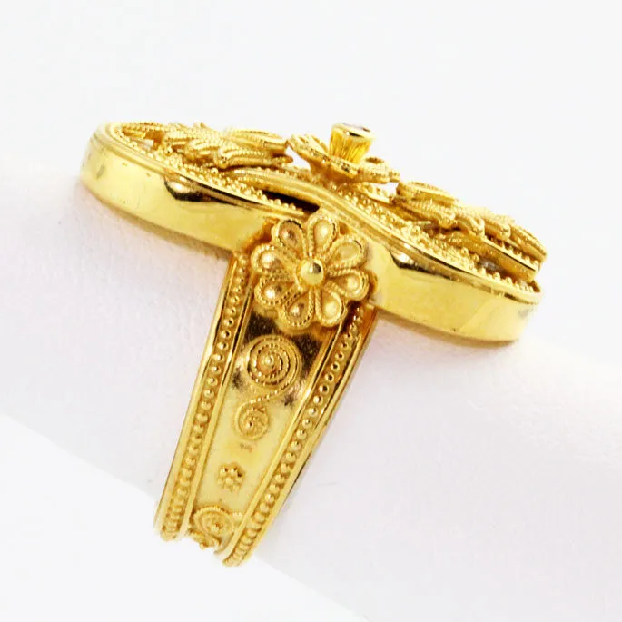 Triumph of Herakles Gold Ring