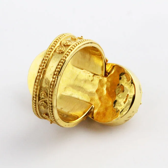 Triumph of Herakles Gold Ring