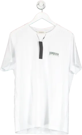 Vanquish White Classic T Shirt UK L