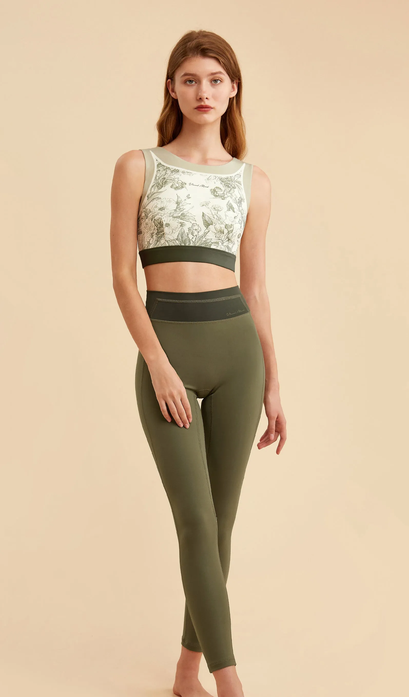 VERTE High-neck Yoga Bra